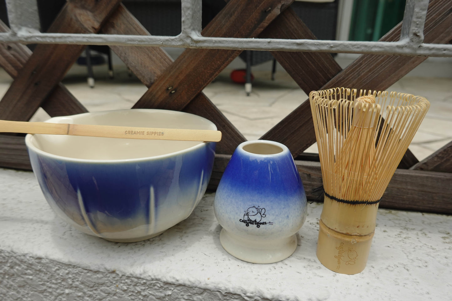 Creamie Sippies Matcha starter kit