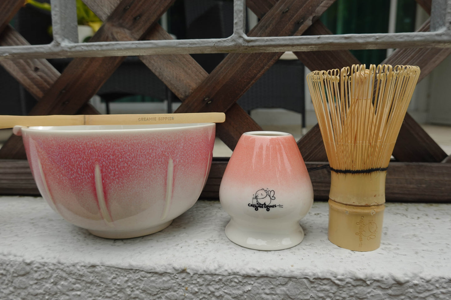 Creamie Sippies Matcha starter kit